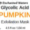Glycolic Acid Peel Pumpkin Enzyme Facial Mask Fan Brush Exfoliate Brighten Renew 4
