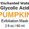 Glycolic Acid Peel Pumpkin Enzyme Facial Mask Fan Brush Exfoliate Brighten Renew 5