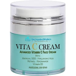 matrixyl anti-aging cream with vitamin c, hyaluronic acid, retinol & collagen