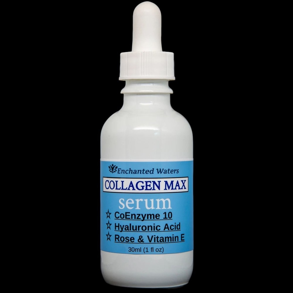 Collagen Booster Serum With Peptides CoQ Hyaluronic Acid AntiAging Formula For Firm Youthful Skin 0