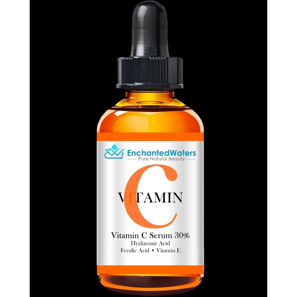 Vitamin C Serum With Hyaluronic Acid Ferulic Acid AntiAging Brightening Hydrating Gel Cream 8