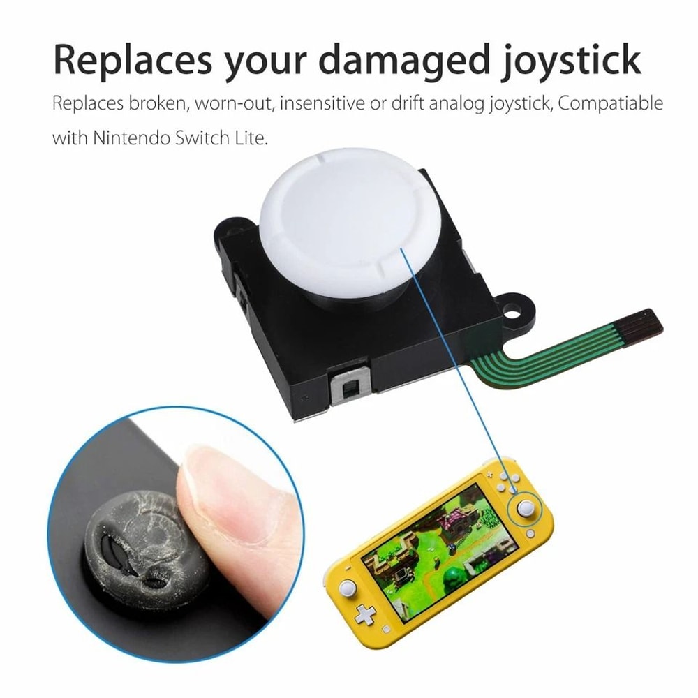 Switch Lite Joystick Replacement Repair Tool Kit Set Complete Analog Joystick Fix For Controllers 1