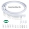 Flexible Ceiling Curtain Track System With Hooks And Brackets 1