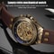Luxury Mens Automatic Mechanical Watch With Retro Skeleton Dial And Leather Strap Elegant Design Fo 1