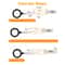 Pin Ejector Tool Kit For Car Terminal Removal Wire Connector Puller Pin Extractor For Automotive 3