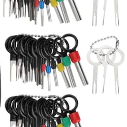 pin ejector tool kit for car terminal removal wire connector puller & pin extractor for automotive