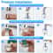 Rotating Faucet Water Filter System Kitchen Sink Mount Purifier 5