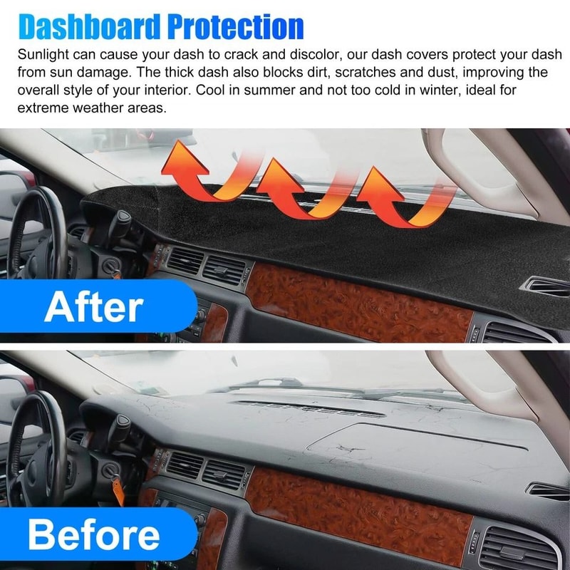 Dashboard Cover Mat For Ultimate Interior Protection 1