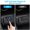 Dual USB PD Car Fast Charger Socket With LED Voltmeter OnOff Switch 2