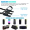 Portable Bluetooth Bike Speaker Mount With Adjustable Straps Handlebar Sound Bar Holder For Wireles 4