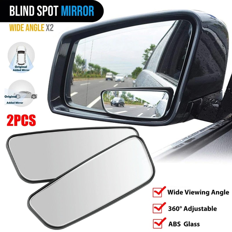 Wide Angle Blind Spot Mirror For Car Truck SUV Adjustable Convex Side View Mirror 7