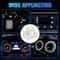 White Neo Wedge LED Dash Switch HVAC Light Bulbs Enhance Your Car Interior Lighting 6