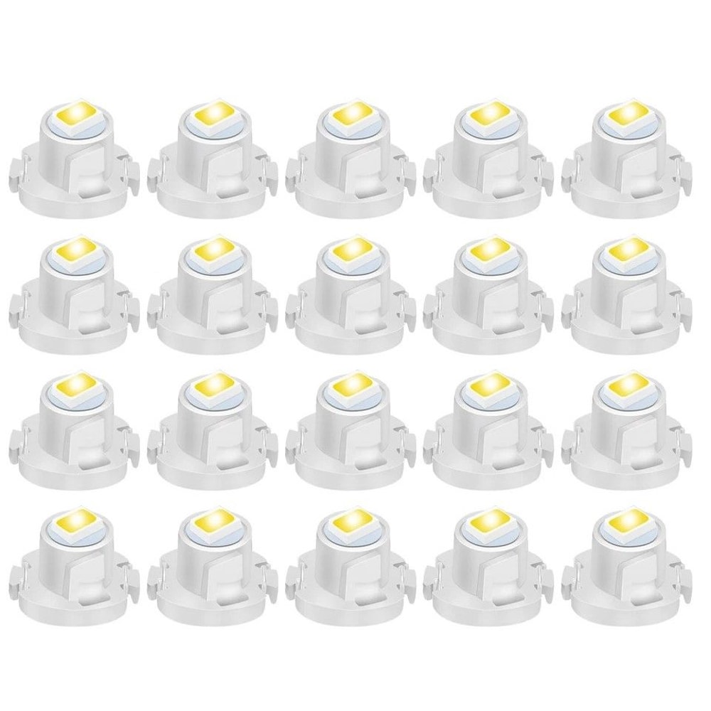 White Neo Wedge LED Dash Switch HVAC Light Bulbs Enhance Your Car Interior Lighting 0