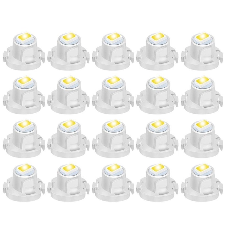 White Neo Wedge LED Dash Switch HVAC Light Bulbs Enhance Your Car Interior Lighting 0