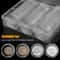 Coin Holder Capsules Case Clear For Silver Dollar With Storage Box 3