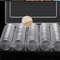 Clear Coin Holder Capsules For Quarters Durable 25mm Capsules For Coin Collection 0