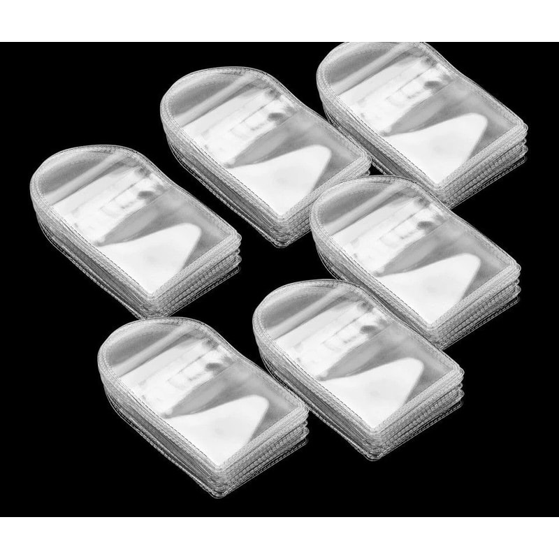 Transparent PVC Coin Sleeves Durable Currency Bill Holders For Coins Tokens And Collectibles 0