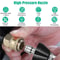 Highpressure Sewer Cleaning Nozzle Pipe Cleaner With Connector Stainless Steel 8