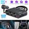 Car Cigarette Lighter Socket Splitter Power Adapter Quick Charge USB 9
