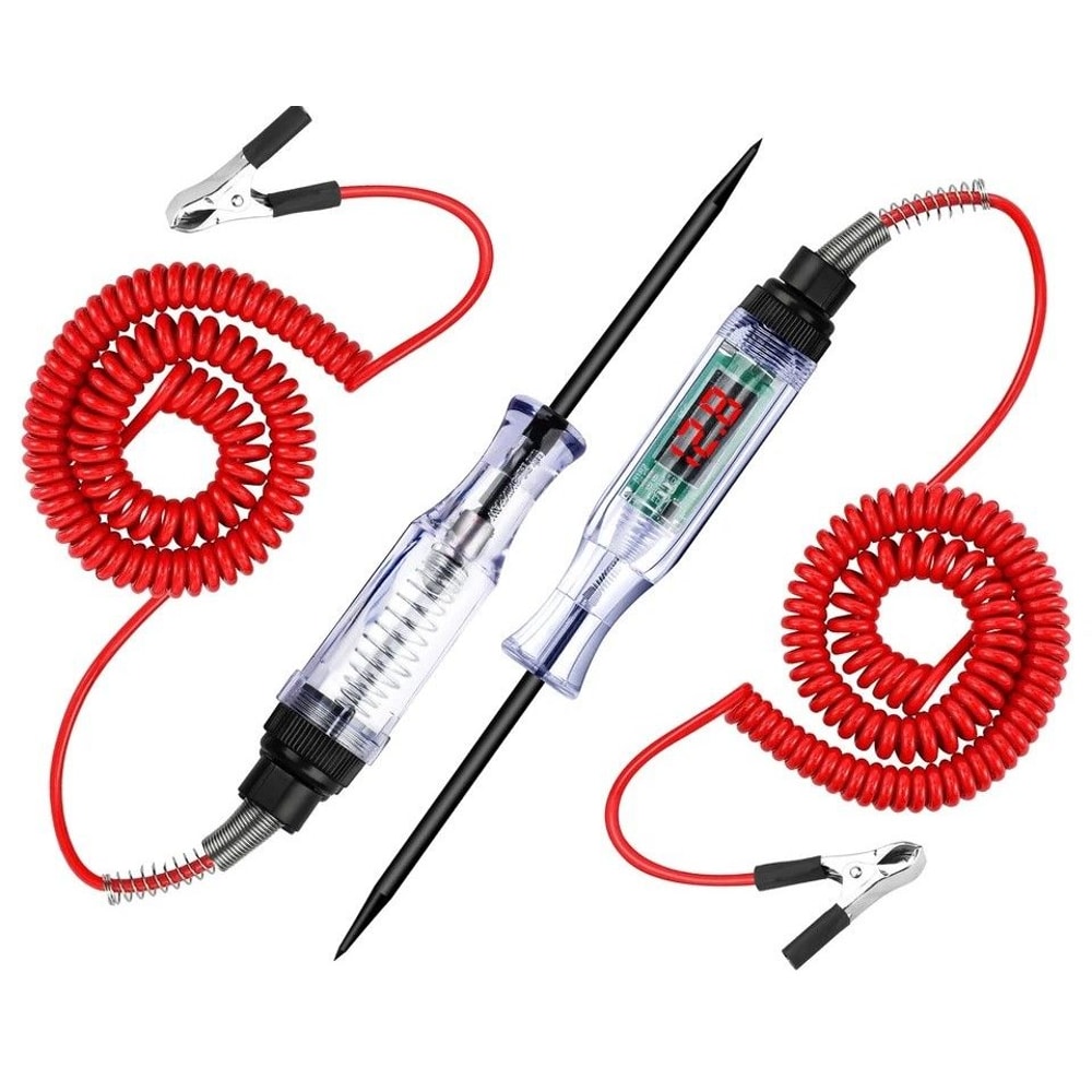 Digital Voltage Circuit Tester For Automotive DC LCD Display Set For Car Truck Diagnostics 0