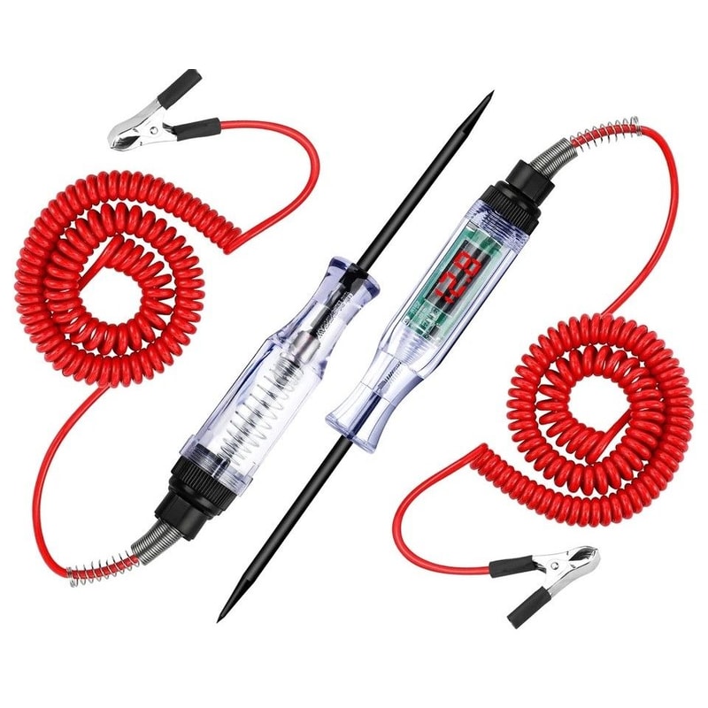 Digital Voltage Circuit Tester For Automotive DC LCD Display Set For Car Truck Diagnostics 0