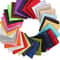 Satin Silk Pocket Squares Assorted Solid Colors For Weddings Parties 0