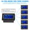 Golf Cart Blue LED Digital Battery Voltage Meter For Yamaha Waterproof Display For Electric Vehicle 1