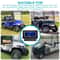 Golf Cart Blue LED Digital Battery Voltage Meter For Yamaha Waterproof Display For Electric Vehicle 6