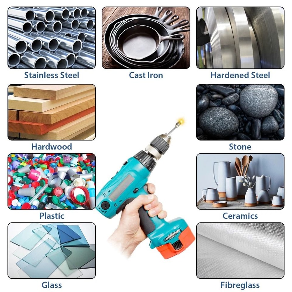 Tungsten Carbide Rotary Burr Set HighPrecision Steel Carving Grinding Tools With Double Cut Head 6