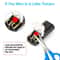 Waterproof Pin Way Plug Electrical Wire Cable Snap Connectors Durable Terminal Clamps 3