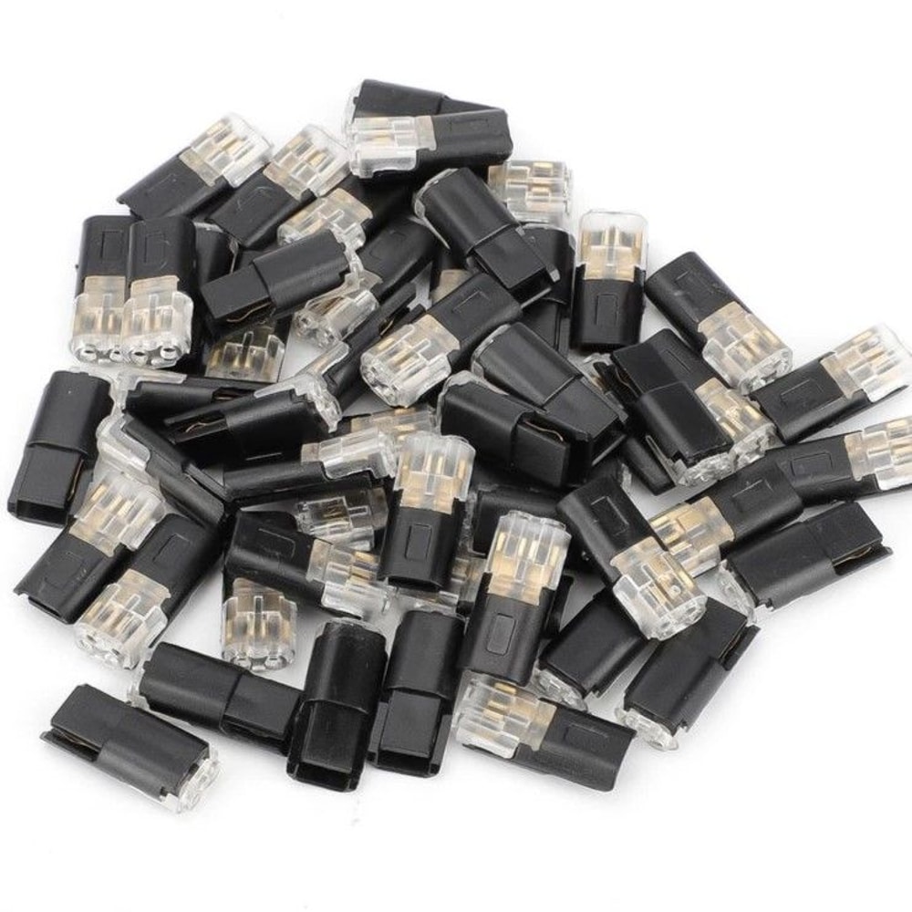 Waterproof Pin Way Plug Electrical Wire Cable Snap Connectors Durable Terminal Clamps 0