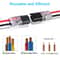 Waterproof Pin Way Plug Electrical Wire Cable Snap Connectors Durable Terminal Clamps 7