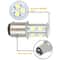 LED Car Tail Brake Light Bulb White SMD High Brightness For Enhanced Safety 1