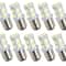 LED Car Tail Brake Light Bulb White SMD High Brightness For Enhanced Safety 0
