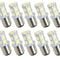 LED Car Tail Brake Light Bulb White SMD High Brightness For Enhanced Safety 0