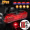 USB Rechargeable LED Bike Tail Light Bicycle Safety Warning Rear Lamp 6