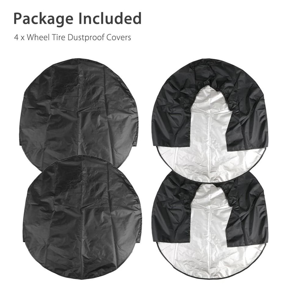 Waterproof Tire Covers For RV Trailer Camper 9