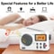 Portable FMAM Radio With Digital LCD Screen Loud Speaker Alarm 5