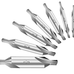 hss center drill bit set angle, premium metalworking tools for precise drilling