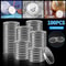 Clear Coin Capsules Display Storage Case For US JFK Half Dollar Coins 6