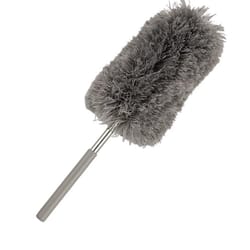 extendable microfiber duster cleaning tool soft feather brush for home use