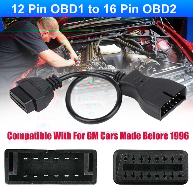 Pin OBD1 To Pin OBD Adapter Cable For GM Diagnostic Scanner Easy GM Vehicle Diagnostics 9