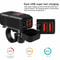 Motorcycle USB Charger Quick Charge Dual USB For Phones GPS Waterproof Handlebar Mount 4