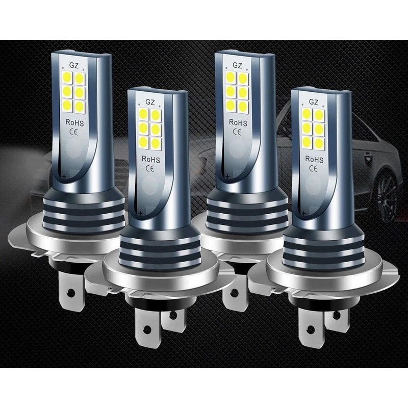 LED Fog Driving Light Bulbs Kit DRL Super Bright 0
