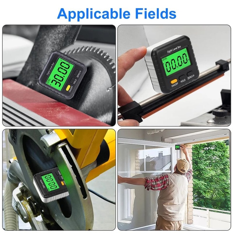 Magnetic Digital Level Box Gauge Protractor Inclinometer For Accurate Angle Measurements 6