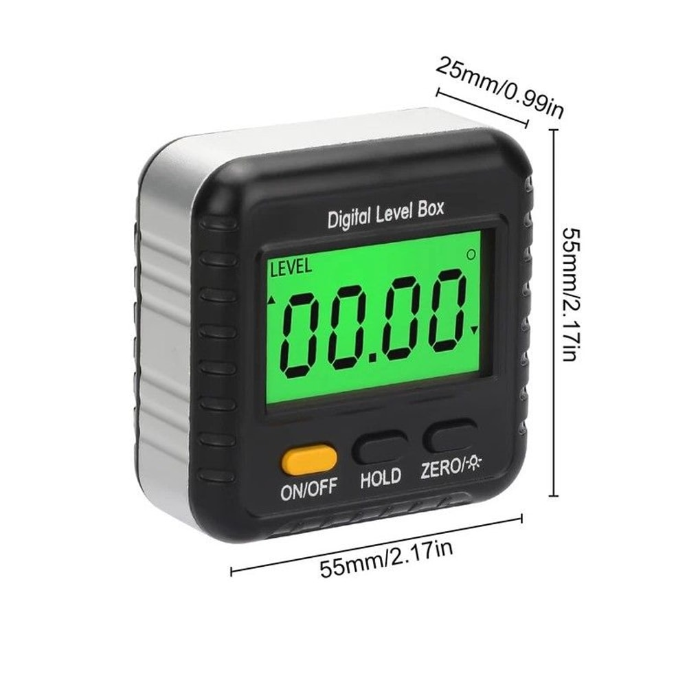 Magnetic Digital Level Box Gauge Protractor Inclinometer For Accurate Angle Measurements 7