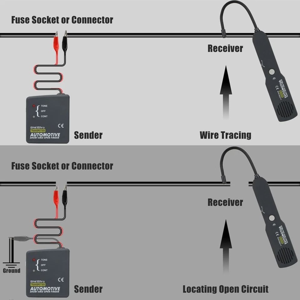 DC Probe Automotive Short Open Finder Circuit Breaker Tester Wire Tracker 4