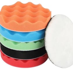 car buffing pads kit for drill polishing sponge foam pads for waxing and detailing