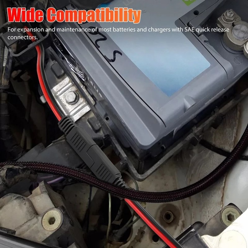 Power Connectors Cable Quick Disconnect Polarized Wire For Automotive Solar And More 5