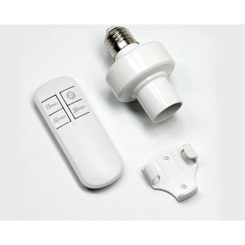 Wireless Remote Control Light Switch Kit For Bulb Long Range Lamp Socket 0